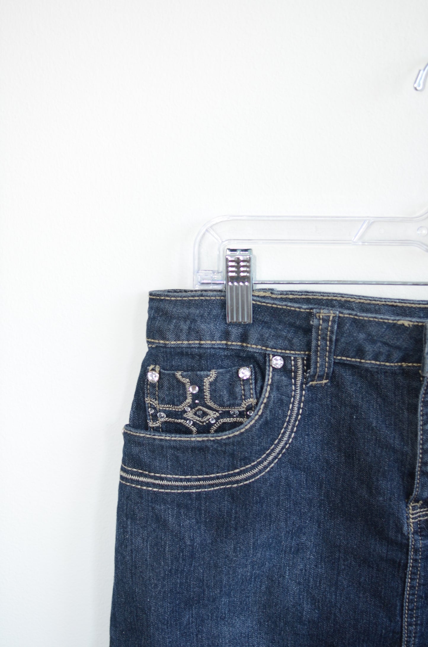 Denim Midi Skirt