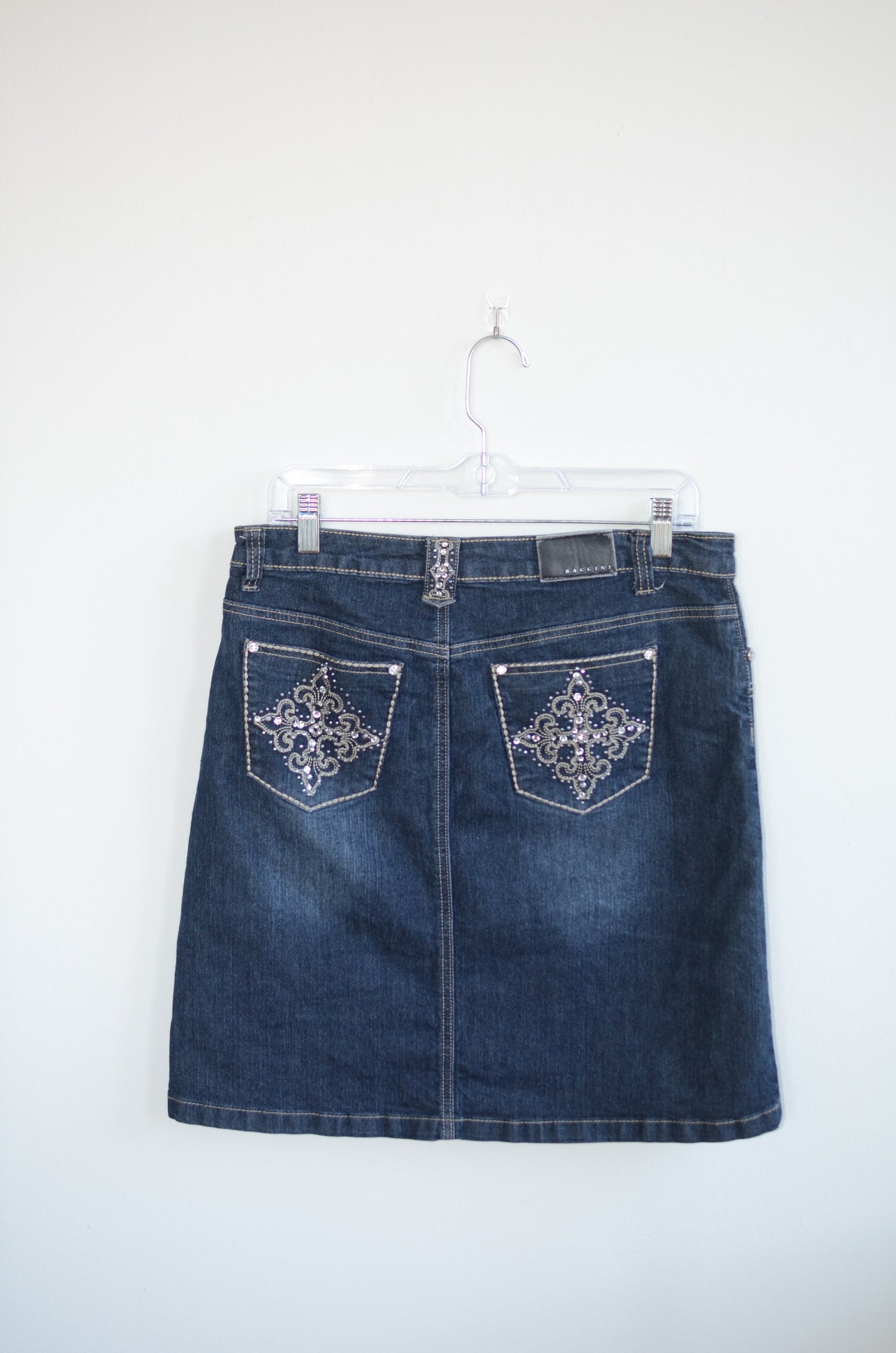 Denim Midi Skirt