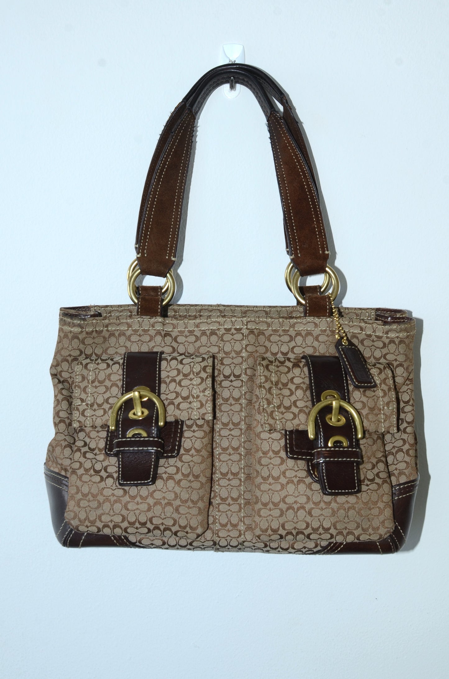 Vintage Coach Monogram Bag