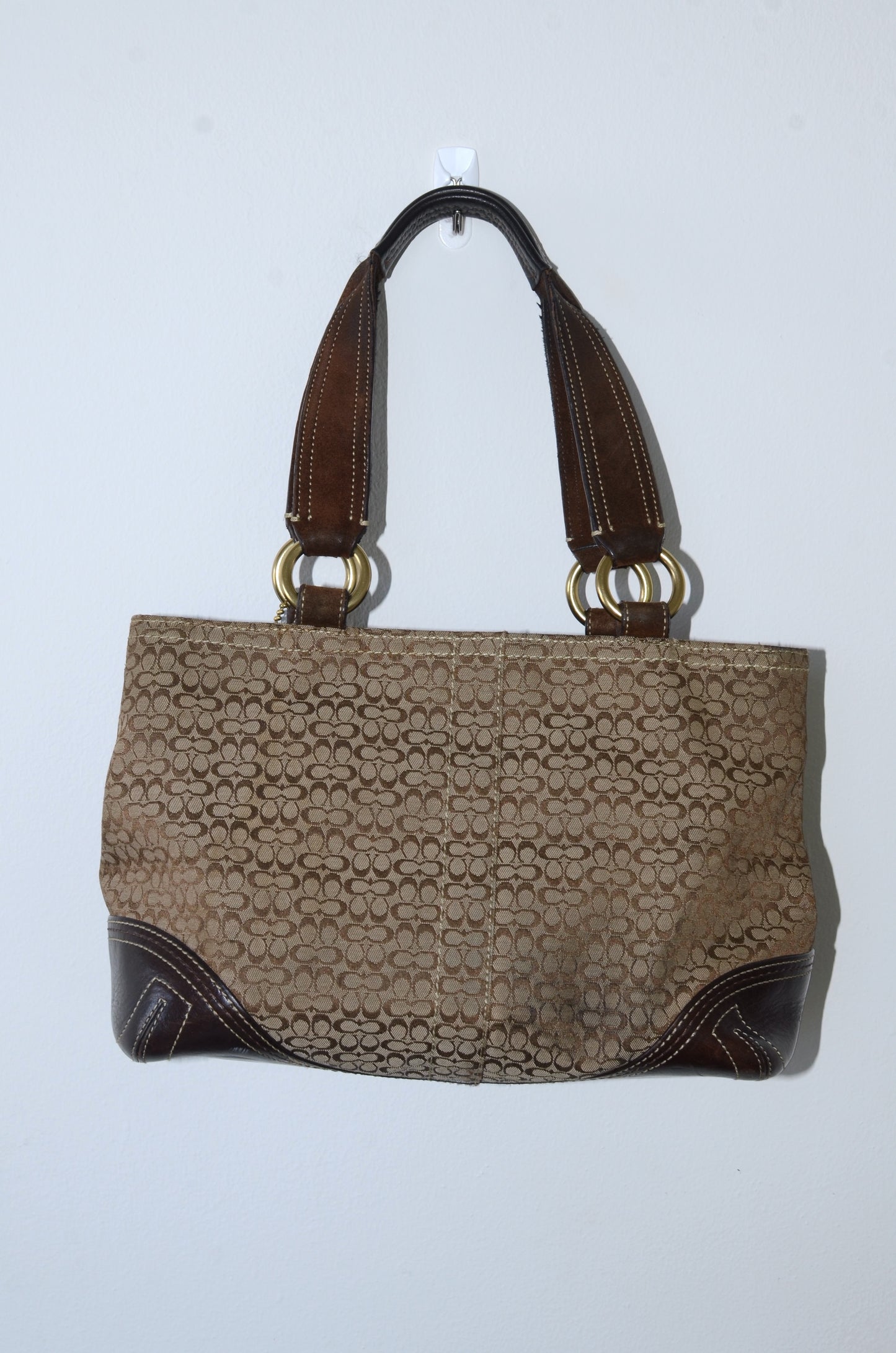 Vintage Coach Monogram Bag