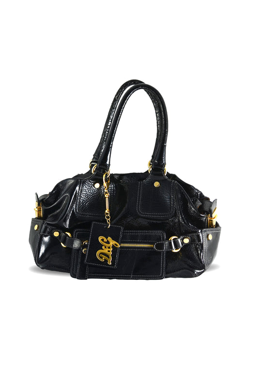Dolce & Gabbana Black Patent Bag