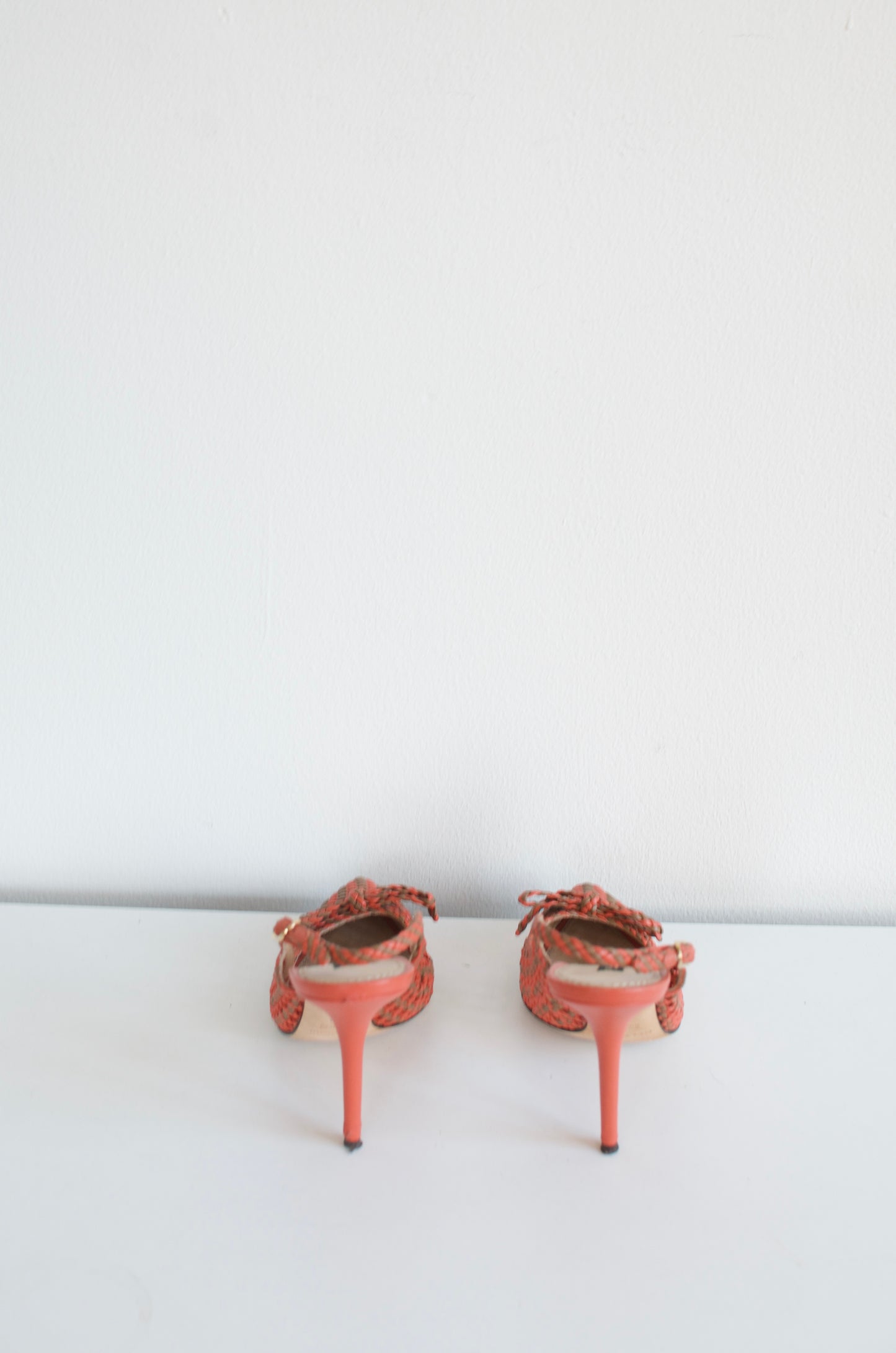Dolce & Gabbana Weaved Closed Toe Pumps